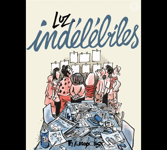 "Indélébiles", la nouvelle BD de Luz qui rend hommage à ses souvenirs au sein de la rédaction "Charlie Hebdo". Sortie le 1er novembre 2018.