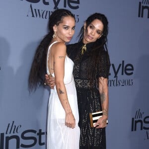 Zoë Kravitz et Lisa Bonet à Los Angeles, le 26 octobre 2015.