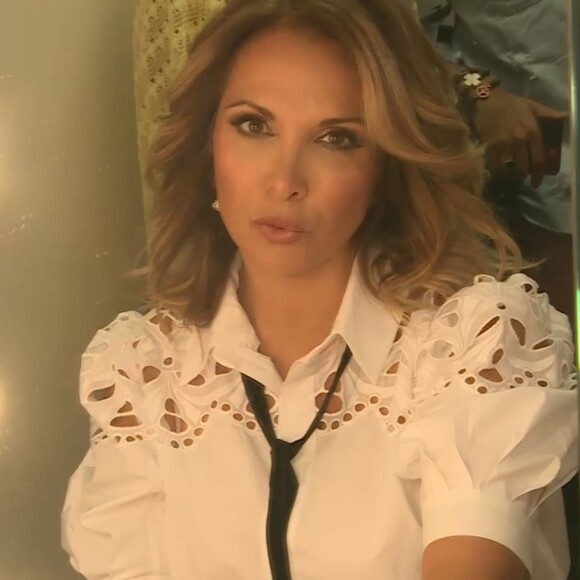 Hélène Ségara dans le premier numéro de la 13e saison de La France a un incroyable talent, sur M6, le 30 octobre 2018.