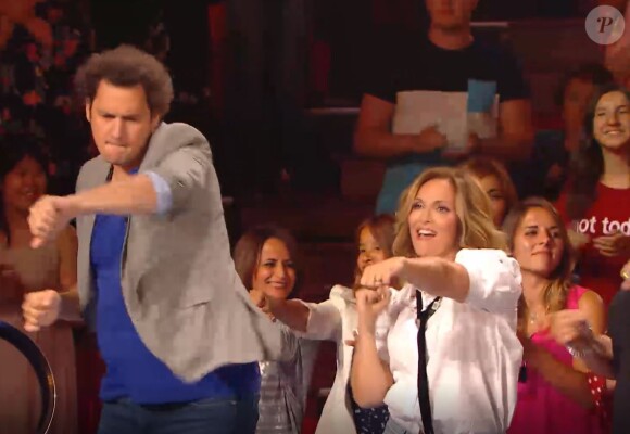 Hélène Ségara dans le premier numéro de la 13e saison de La France a un incroyable talent, sur M6, le 30 octobre 2018.