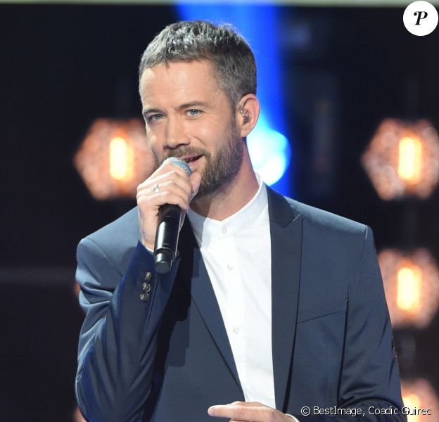 Exclusif Emmanuel Moire - Enregistrement de l'émission "Bon anniversaire Line" à l'occasion des 90 ans de Line Renaud au Théâtre Bobino à Paris. Le 25 juin 2018. © Coadic Guirec / Bestimage