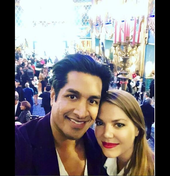 Sugar Sammy et sa compagne Nastassia Markiewicz aux Folies Bergères - instagram, 8 octobre 2018