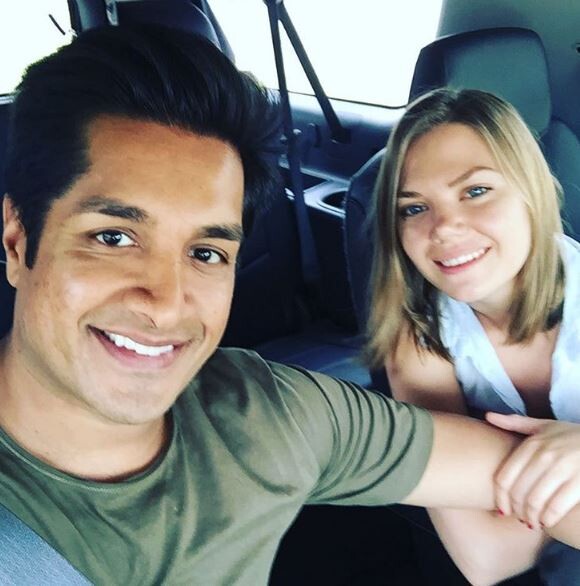 Sugar Sammy et sa compagne Nastassia Markiewicz au Texas - Instagram, 18 juin 2017