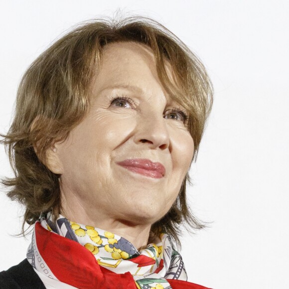 Nathalie Baye lors d'une conférence de presse pour le film "Moka" et le court-métrage "Thomas" au Festival du film Français au Japon le 23 juin 2018  June 23, 2018 - Yokohama, Japan - French actress Nathalie Baye attends a talk show for the film ''Moka'' and the short film ''Thomas'' during the Festival du Film Francais au Japon 2018 in Yokohama, Japan. After the screening of the film ''Moka'' and the short film ''Thomas'' Baye answered questions from the media and fans as a part of the Festival du Film Francais au Japon 2018 held until June 24. (Credit Image: © Rodrigo Reyes Marin/via ZUMA Wire via ZUMA Wire)23/06/2018 - 