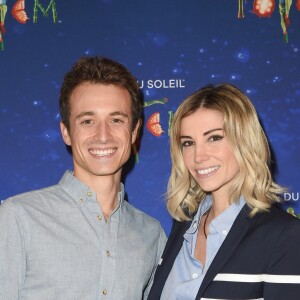 Hugo Clément et sa compagne Alexandra Rosenfeld (Miss France 2006) - Première du spectacle "Totem" du Cirque du Soleil au parc de Bagatelle à Paris, France, le 30 octobre 2018. © Coadic Guirec/Bestimage