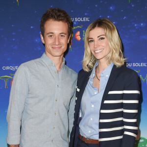 Hugo Clément et sa compagne Alexandra Rosenfeld (Miss France 2006) - Première du spectacle "Totem" du Cirque du Soleil au parc de Bagatelle à Paris, France, le 30 octobre 2018. © Coadic Guirec/Bestimage