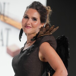 Joyce Jonathan - Défilé du 24ème Salon du Chocolat à Paris en faveur de l'association Mécénat Chirurgie Cardiaque au Parc des Expositions de la Porte de Versailles à Paris le 30 octobre 2018. © CVS-Veeren/Bestimage