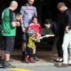 Le prince Harry et Meghan Markle visitent le site Redwoods Treewalk à Rotorua, Nouvelle Zélande le 31 octobre 2018.