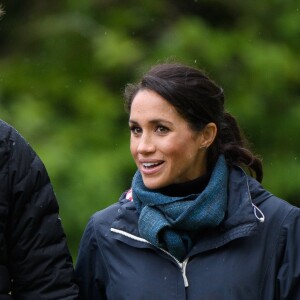 Le prince Harry et Meghan Markle au parc national Abel Tasman en Nouvelle-Zélande, le 29 octobre 2018.