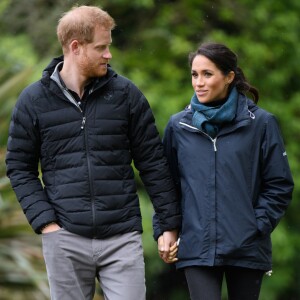 Le prince Harry et Meghan Markle au parc national Abel Tasman en Nouvelle-Zélande, le 29 octobre 2018.