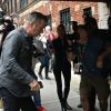 Alec Baldwin au commissariat à Manhattan, New York, le 2 novembre 2018 après avoir été interpellé suite à un affrontement avec un autre homme pour une place de stationnement.