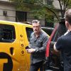 Alec Baldwin au commissariat à Manhattan, New York, le 2 novembre 2018 après avoir été interpellé suite à un affrontement avec un autre homme pour une place de stationnement.