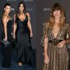 Kourtney, Kim Kardashian et Lou Doillon à la soirée LACMA Art + Film en l'honneur de Catherine Opie et Guillermo Del Toro présentée par Gucci à Los Angeles, le 3 novembre 2018