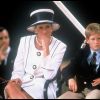 Lady Diana et le prince Harry à Londres, en 1995.
