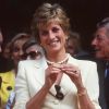 Lady Diana à Wimbledon en 1995.