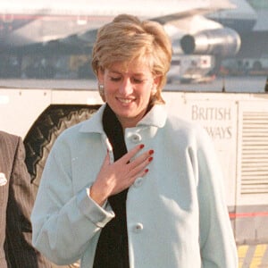 Lady Diana à Londres, en décembre 1995.