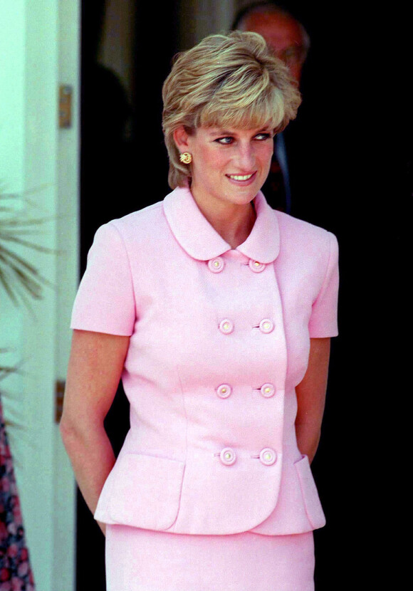 Lady Diana en Argentine, le 25 novembre 1995.