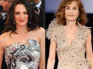Isabelle Huppert et Asia Argento : laquelle des deux portait le plus de diamants ?