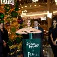 Jessica Chastain - Inauguration du Grand Sapin de la Maison Piaget aux Galeries Lafayette Paris Haussmann. Paris, le 7 novembre 2018. © Veeren/Bestimage
