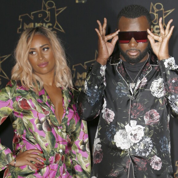Demdem, Maitre Gims - 20ème cérémonie des NRJ Music Awards au Palais des Festivals à Cannes. Le 10 novembre 2018 © Christophe Aubert via Bestimage