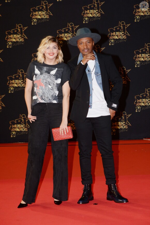 Louane Emera et Soprano - 20ème cérémonie des NRJ Music Awards au Palais des Festivals à Cannes. Le 10 novembre 2018 © Christophe Aubert via Bestimage