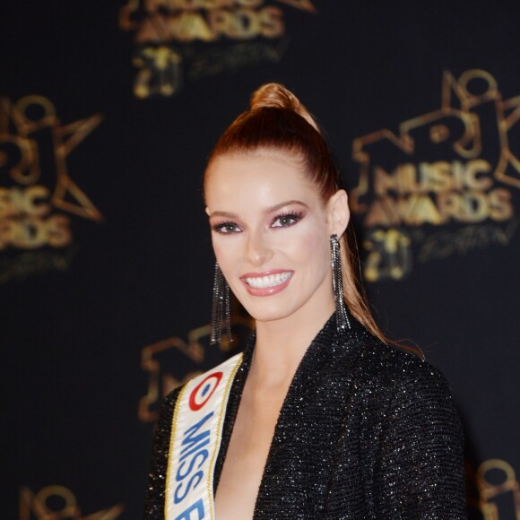 Maeva Coucke (Miss France 2018) - 20ème cérémonie des NRJ Music Awards au Palais des Festivals à Cannes. Le 10 novembre 2018 © Christophe Aubert via Bestimage