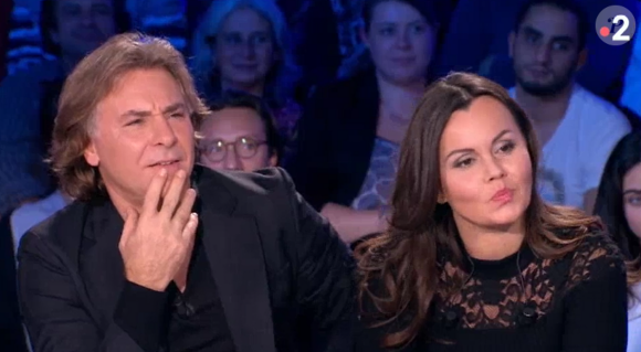 Roberto Alagna et sa femme Aleksandra - "On n'est pas couché", France 2, samedi 10 novembre 2018