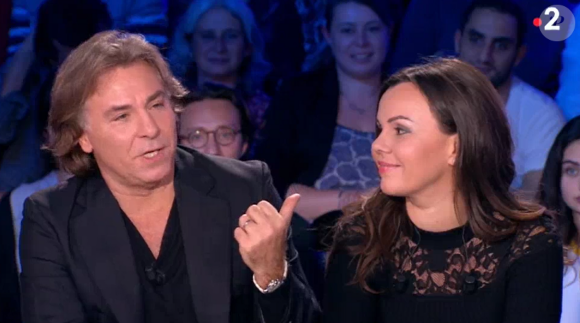 Roberto Alagna et sa femme Aleksandra - "On n'est pas couché", France 2, samedi 10 novembre 2018