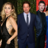 Miley Cyrus, Gerard Butler, Robin Thicke et sa compagne April Love Geary.