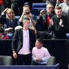 Cristiano Ronaldo, Georgina Rodriguez et Cristiano Ronaldo Junior aux Masters de Londres le 12 novembre 2018.