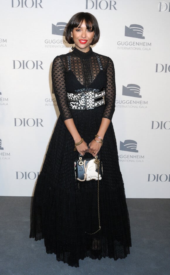 Kat Graham assiste à la soirée pré-Gala International Guggenheim rendu possible par Dior au musée Solomon R. Guggenheim. New York, le 14 novembre 2018.