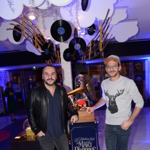 Exclusif - François-Xavier Demaison, Vincent Dedienne - Le BHV Marais fête "Le retour de Mary Poppins" au cinéma à Paris le 14 novembre 2018. © Rachid Bellak/Bestimage