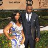 Idris Elba et sa fille Isan Elba - 22e "Annual Screen Actors Guild Awards" à Los Angeles. © CPA /BESTIMAGE