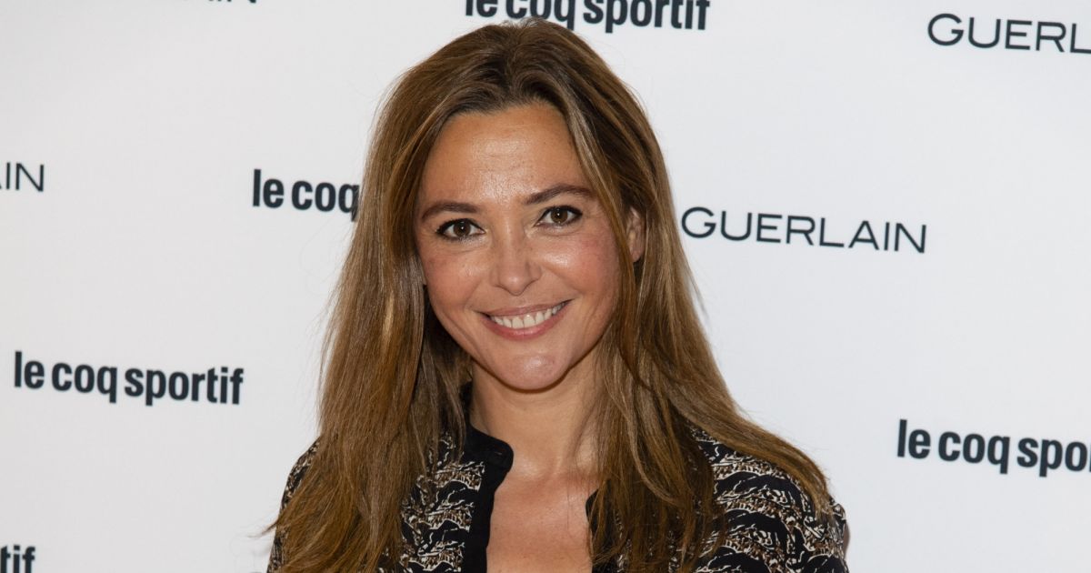 Sandrine Quétier - Guerlain et le coq sportif au lancement de leur