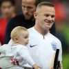 Wayne Rooney lors de son dernier match avec l'Angleterre le 15 novembre 2018 contre les Etats-Unis, au Stade de Wembley.