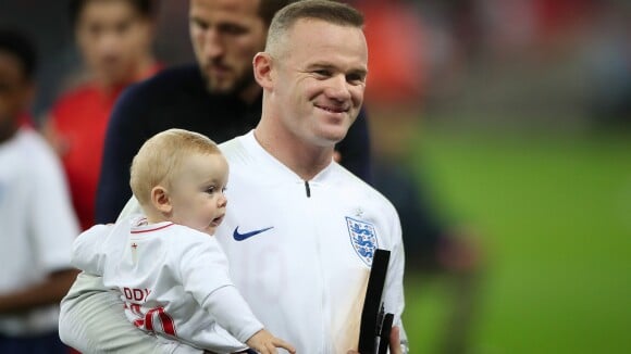 Wayne Rooney avec sa femme et leurs quatre garçons pour une grande dernière