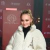 Lily-Rose Depp inaugure Les nouvelles illuminations de fin d'année de l'avenue des Champs-Elysées à Paris le 22 novembre 2017. © Coadic Guirec / Bestimage