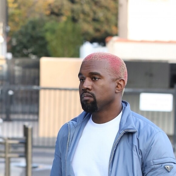 Exclusif - Kanye West et sa femme Kim Kardashian se rendent à la bijouterie XIV Karats à Beverly Hills le 17 novembre 2018.