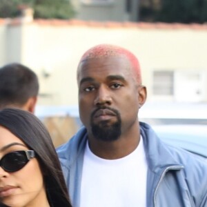 Exclusif - Kanye West et sa femme Kim Kardashian se rendent à la bijouterie XIV Karats à Beverly Hills le 17 novembre 2018.