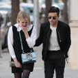 Exclusif - Rami Malek et sa compagne Lucy Boynton font du shopping sur Rodeo Drive à Beverly Hills, le 14 novembre 2018