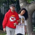 Exclusif - Shia Labeouf et sa compagne FKA Twigs ont passé la matinée ensemble à Los Angeles. Le 7 novembre 2018.