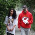 Exclusif - Shia Labeouf et sa compagne FKA Twigs ont passé la matinée ensemble à Los Angeles. Le 7 novembre 2018.