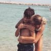 Roxane du "Meilleur Pâtissier" et son fils Mathys - instagram, 31 juillet 2018