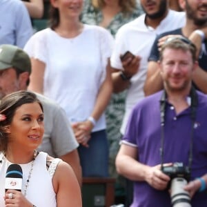 Marion Bartoli lors des Internationaux de France de Tennis de Roland Garros à Paris le 2 juin 2018. © Dominique Jacovides-Cyril Moreau / Bestimage