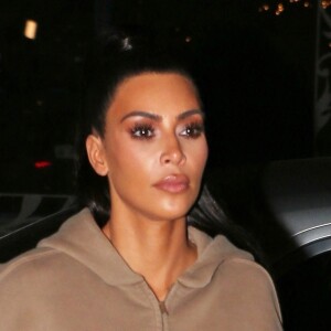 Kim Kardashian et son mari Kanye West sont allés diner en famille au restaurant The Henry à Los Angeles, le 12 novembre 2018
