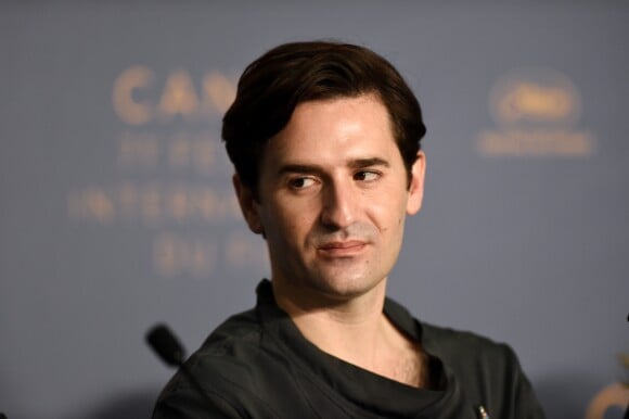 Nicolas Maury lors de la conférence de presse du film "Un couteau dans le coeur" lors du 71ème festival international du film de Cannes le 18 mai 2018. © Pool Cannes / Bestimage