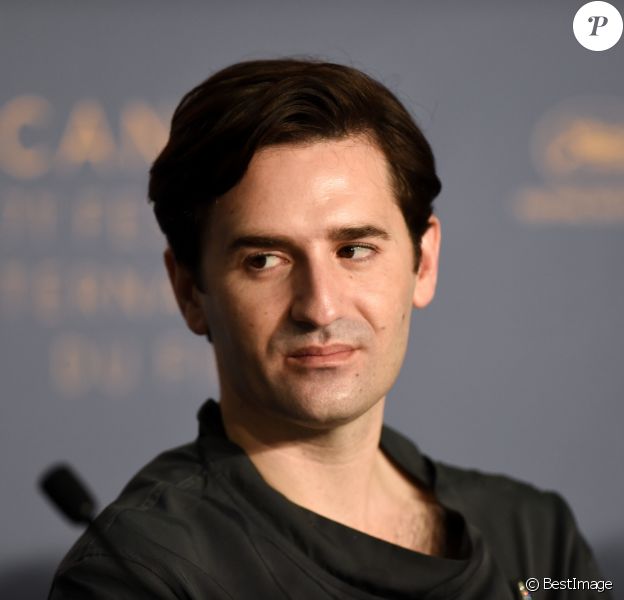 Nicolas Maury lors de la conférence de presse du film "Un couteau dans le coeur" lors du 71ème festival international du film de Cannes le 18 mai 2018. © Pool Cannes / Bestimage