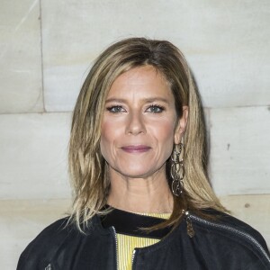 Marina Fois au photocall du défilé Louis Vuitton PAP femme printemps / été 2019 au Louvre à Paris le 2 octobre 2018 © Olivier Borde / Bestimage