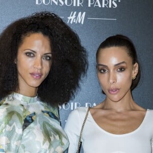 Noémie Lenoir et Inès Rau - Soirée d'ouverture du nouveau flagship H&M avec la présentation de la nouvelle collection exclusive "Bonjour Paris" au 1-3 rue Lafayette à Paris, le 19 juin 2018. © Olivier Borde/Bestimage