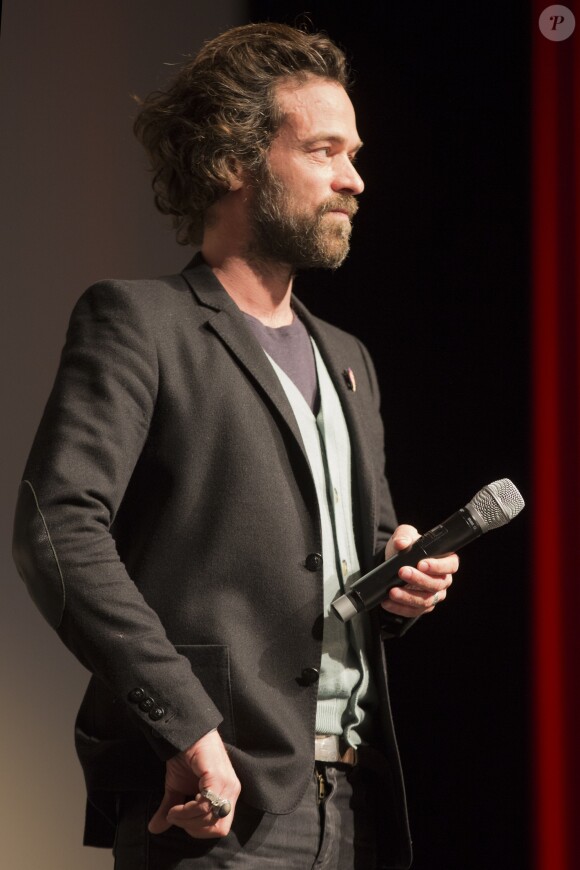 Romain Duris lors de la 30e édition du Festival Premiers Plans d'Angers, France, le 12 janvier 2018. © Laetitia Notarianni/Bestimage